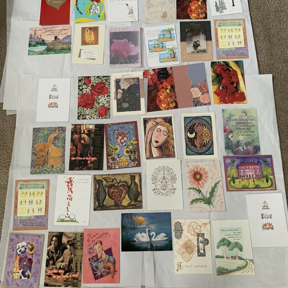 Greeting cards -  Love themed